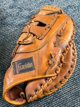 4207 Franklin Vtg Baseball Glove First Baseman Left Handed 12 Inch Made In Korea 4207 Franklin Vtg Baseball Glove First Baseman Left Handed 12 Inch Made In Korea