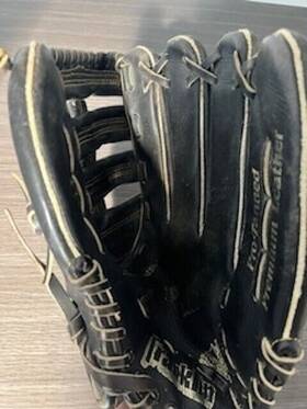 4785 Franklin Baseball Glove Pro Tanned Black Premium Leather Right Hnd Throwing