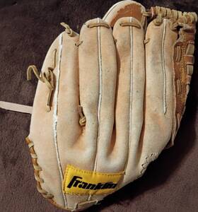 4931wtn Franklin 12.5 Inch Leather Baseball Softball Glove Beige Brown 5 Finger 4931wtn Franklin 12.5 Inch Leather Baseball Softball Glove Beige Brown 5 Finger