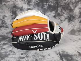 76048f09-10 Franklin Mlb Minnesota Twins Mni Sota Makoce 10 Inch Baseball Glove Rht