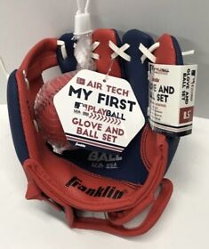Franklin Air Tech Playball My First Glove Fielding And Ball Set 8.5inch Franklin Air Tech Playball My First Glove Fielding And Ball Set 8.5inch