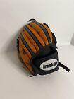 4008 Franklin Rtp Youth 9 1/2inch Kids Baseball Glove Mitt Orange And Black