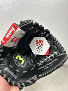Franklin Sports 025725469161 12 Inch Pro Series Baseball Glove Right Hand Throw- Green