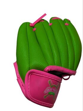 Franklin Sports 025725511969 8.5 Inch Air Tech Adapt Baseball Glove Youth Pink Green