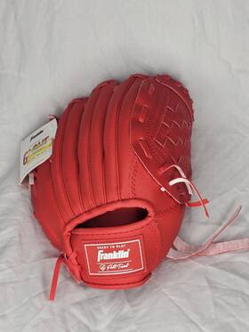 Franklin Sports 025725560905 9ftft Red Teeball Glove No Break In Required Nwt Franklin Sports 025725560905 9ftft Red Teeball Glove No Break In Required Nwt