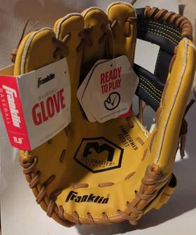 22604l-11 Franklin Sports Fieldmaster Series Baseball Glove Left Hand Throw Inch New 22604l-11 Franklin Sports Fieldmaster Series Baseball Glove Left Hand Throw Inch New