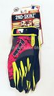 Franklin Sports 2nd Skinz Batting Gloves Youth Medium Pink Yellow Black 025725429363