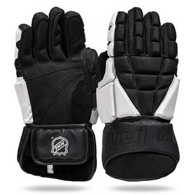 41041k2 Franklin Sports 12 Inch Black Street Hockey Glove Lightweight Protection Comfort