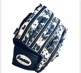 22849-9 Franklin Youth Digitek White Black Camo Baseball Glove 1/2-new Without Tags 22849-9 Franklin Youth Digitek White Black Camo Baseball Glove 1/2-new Without Tags