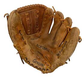 3185 General Softball Glove Model Right Hand Thrower 12 Inch Vintage Deep Pocket
