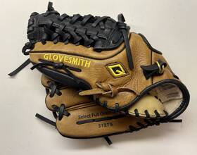 S1275 Glovesmith Rare 12.75 Inch Baseball Glove Lht Full Grain Lthr Last Ever Made S1275 Glovesmith Rare 12.75 Inch Baseball Glove Lht Full Grain Lthr Last Ever Made