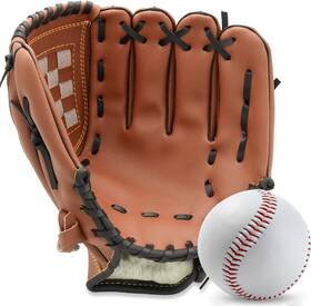 Gracfulcub 215340206483 Baseball Glove Softball Mitt With Ball For Kids Youth Adults Train Inch