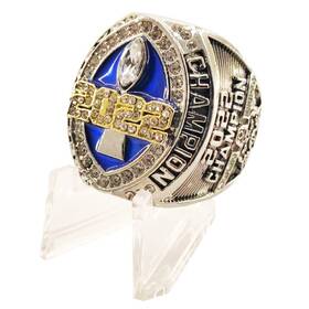 Guancrown 713079850505 2022 Fantasy Football Championship Trophy Gold And Silver Plated Ffl Size 13 Stand