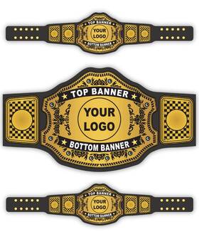 Handsy 731851495508 Custom Championship Belt - Personalized Wrestling Customizable Handsy 731851495508 Custom Championship Belt - Personalized Wrestling Customizable