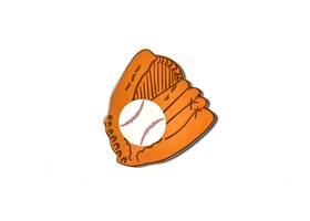 Happy Everything 845499049457 Baseball Glove Big Attachment