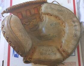 Bl-612 Holmar Vintage Catchers Baseball Glove Mit Rht Made In Japan Custom Professional