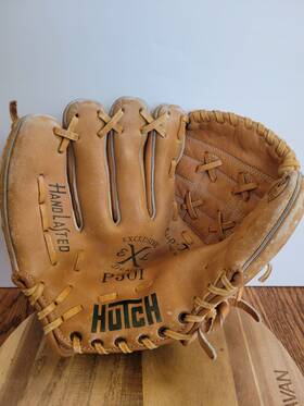 P301 Hutch Vintage Youth Baseball Glove Mitt Hand Lasted Leather Lht/made Korea