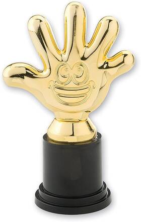 Toy699 Inc Outdoor Sport High Five Trophies - 12 Per Pack Model