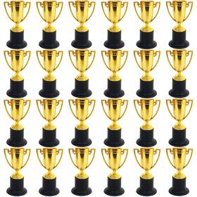 Jizvxe 735133451732 24 Pack Mini Gold Award Trophies Participation Trophy Cups For Competition Jizvxe 735133451732 24 Pack Mini Gold Award Trophies Participation Trophy Cups For Competition