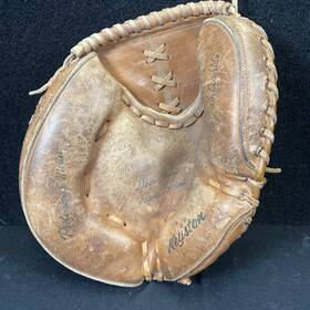 Cm45l Keyston Vintage Deep Pocket Catchers Mitt Professional Model. Lht