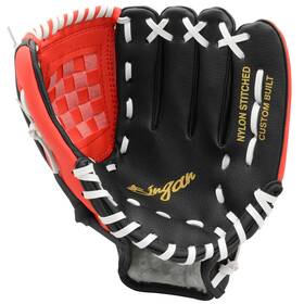 Xm-bqst11-redb Kicbertin Baseball Glove Right Hand Throw 11.5 Inch Red/black Synthetic Leather Ambidex