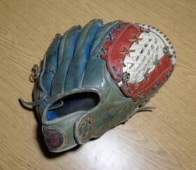 8191 King Leather Red/white/blue Softball Glove Custom Professional Model Rht