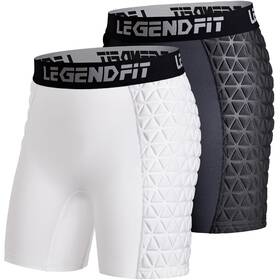 Legendfit Be401bw Women Softball Padded Shorts Compression Sliding Underwear For Baseball Footb
