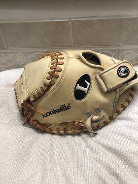 Fp204bl Louisville Fp203bl Very Tough Tps 34 Inch Softball Catchers Mitt Left Hand Throw