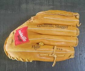 Louisville Slugger 044277281878 Lps55 10.5 Inch Glove Lht Robin Ventura Leather Vintage