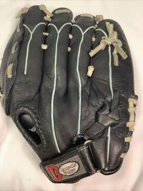 Dyn1300 Louisville Slugger Dynasty 13 Inch Baseball Glove Buffalo Leather Black Lht