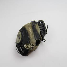 Eqpt-005504 Louisville Slugger Catchers Mitt Mens Gray/black Used Eqpt-005504 Louisville Slugger Catchers Mitt Mens Gray/black Used