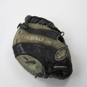 Eqpt-006672 Louisville Slugger Catchers Mitt Mens Gray/black Used