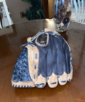 Louisville Slugger Fp1150p Youth Brown Leather Baseball Glove 11.50 Inch Rht