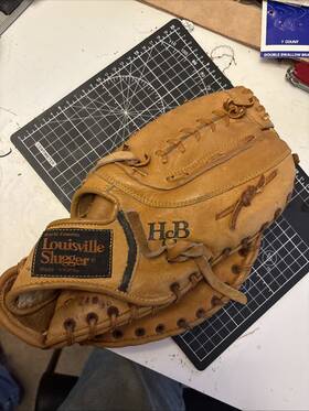 Lsf110 Louisville Slugger The Grabber Hillerich And Bradsby Baseball Glove Right