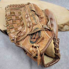 Lsg46k Louisville Slugger Lsg27k Mitt Right Hand Throw Ray Knight Autograph Model Sz 11