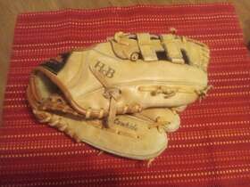 P7348 Louisville Slugger Baseball Glove Deb3 Vntg Leather 10 Inch Right Hand Thrower