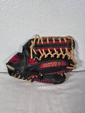 S5sr6-1275 Louisville Slugger Omaha Series 5 Rh Lace Pocket Ball Glove 12 3/4 Inch