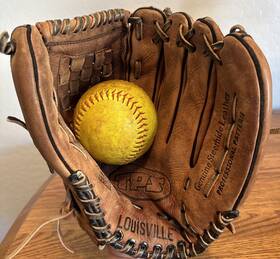 Tps1300s Louisville Slugger 13 Inch Mitt Glove Right Hand Throw Rht Genuine Leather