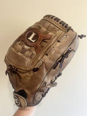 Tps1400h Louisville Slugger Tps1401h 14 Inch Hoss Series Softball Glove Rht Slowpitch Size