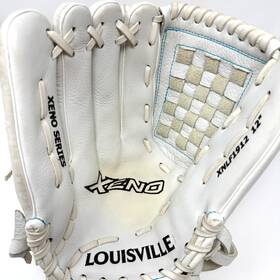 Xnlf1912 Louisville Slugger Xeno Series 12 Inch Fastpitch Softball Glove White