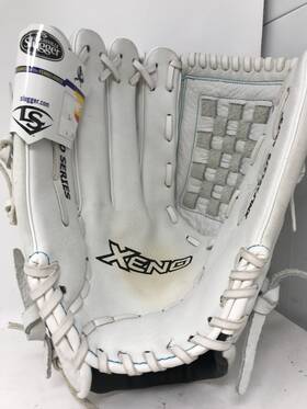 Xnlf191275 Louisville Slugger New Other 2019 Xeno Fastpitch Glove Series Lht 12.75 Inch Wht/blu