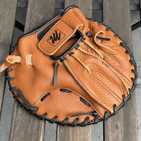1281491 Macgregor Infield Training Baseball Glove Quick Pancake Rh Throw Leather