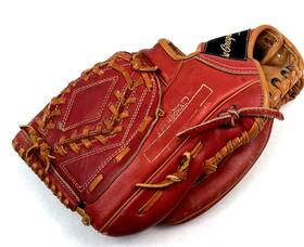670r Macgregor Vintage 12 Inch Lefty Baseball Glove Frank Robinson Model Red Japan