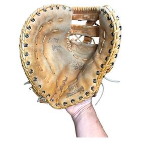 Bm1t Macgregor Vtg Lee May Big Dipper 13 Inch Baseball Softball First Base Mitt Lht