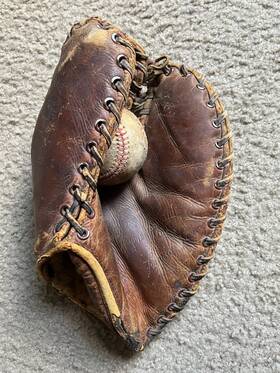 G153 Macgregor Ferris Fain Goldsmith Baseball 1st Base Mitt Pro National Model G153 Macgregor Ferris Fain Goldsmith Baseball 1st Base Mitt Pro National Model
