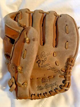 G23t Macgregor Vintage 1970s Pete Rose Pro Model Youth Baseball Glove Rht