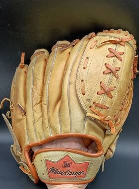 G9sb Macgregor Don Sutton Autograph Model Baseball Glove Natural Tan Leather