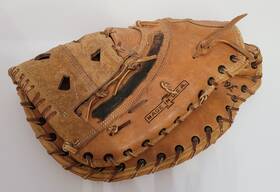 Macgregor Gb24 Vintage Big Dipper First Base Mitt Glove Lht Left Hand Throw Usa