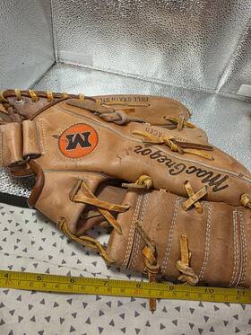 Mg2f Macgregor 10 Inch Lht Steerhide Leather Youth Ron Kittle Baseball Glove Used