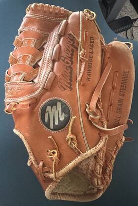 Macgregor Mg62 Vintage Glove Right Hand Throw Rht Brown Leather